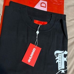 4Hunnid Black T-Shirt